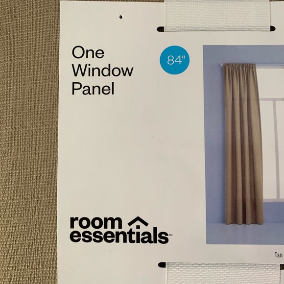 NWT Room Essentials | One Window Panel Tan… - Picture 5 of 7
